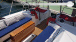 Fantastic excursion around Ibiza in Spain aboard a fancy yacht.
