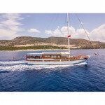 Marvelous Gulet Charter Deluxury Gulet Yacht For 12 People in Bodrum/Turkey