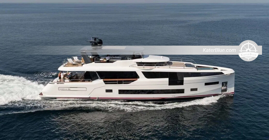 Luxury Moanna II available for Charter in Athens Greece.