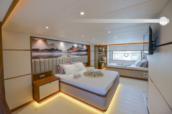Water-adventure, Water Skating, Snorkeling sunset Charter, Fishing Charter Motor Yacht Special Floki Charter in Marmaris Muğla, Turkey