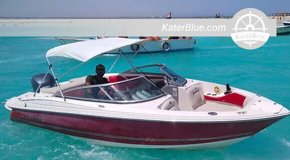 Snorkeling stop at Orange Bay Island on Motorboat, Hurghada, Egypt