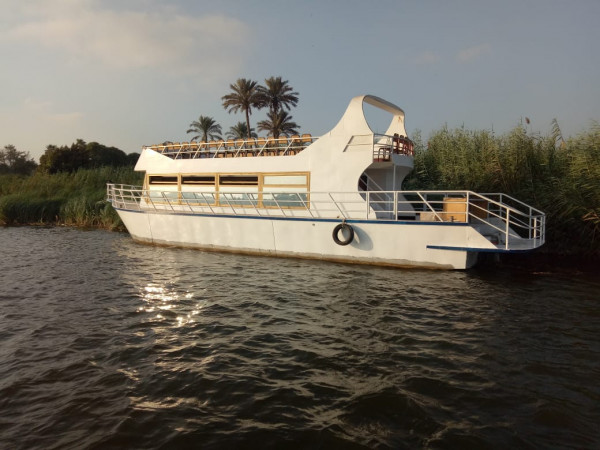 Motor Boat Charter for up to 40 guests along the Nile-Coast Cairo, Egypt
