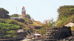Excursión perfecta de un día en lancha rápida al fuerte de Khandari , Alibag, India