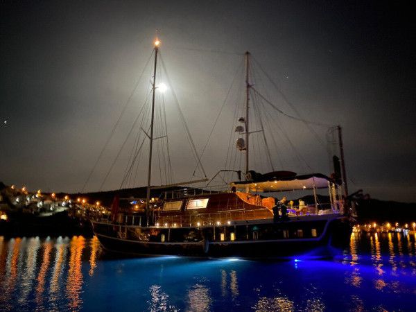 Cjelodnevni najam guleta za 12 gostiju u Fethiyeu, Muğla, Turska