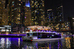 Sunset/Moonlight Houseboat tour in Ain Dubai, Dubai Marina