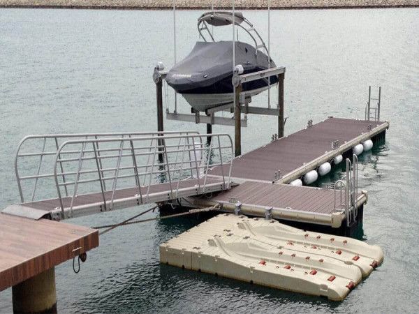 Drive-on-Dock/Jetports-Zubehör und Installation für Boote, Jetskis und Jetcars