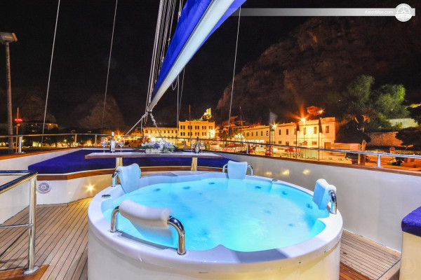 Kayak Surfing and Snorkeling with spacious and comfortable gulet in Dubrovnik, Croatia