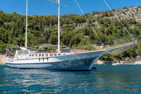 Fishing Charter and Snorkeling Experiences with one of the biggest gulets in Dubrovnik, Croatia
