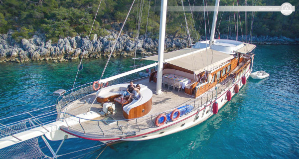 Water Skating and Kayak Surfing Experiences with 26m Classic Gulet in Dubrovnik, Croatia