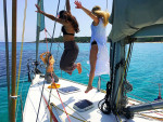 رحلة بحرية مشتركة للمركب الشراعي الأسبوعي - مغامرة الدلافين في هالكيديكي-سكوبيلوس-ألونيسوس