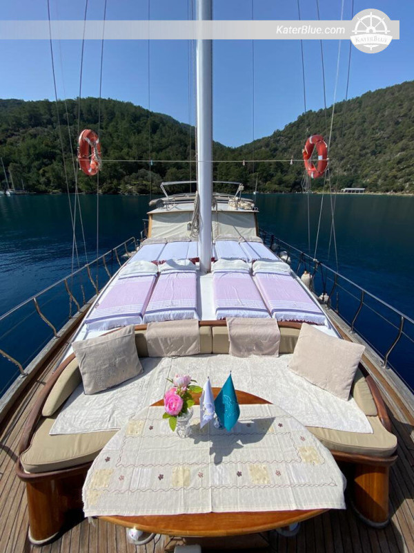 Blue Cruise with 18m 3cabin Gulet on Göcek Bays
