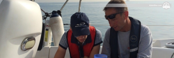 Tripulación competente de RYA en Barcelona, ​​España