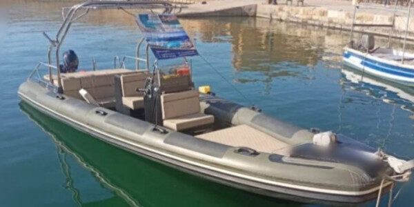 Half-Day on Motor Boat Cruising Experience low-season in Chania, Greece
