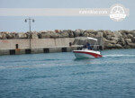 Motorlu Teknede Yarım Gün Compass 150CC Yelken Deneyimi Hanya, Yunanistan'da yüksek sezon