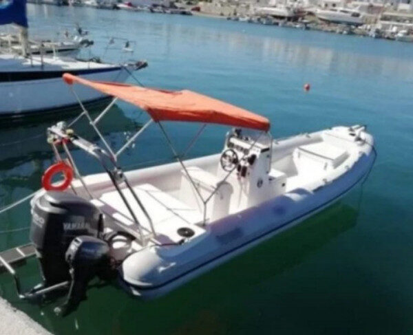 Half Day on Motor Boat Barracuda Achilleus-Experience high-season in Chania, Greece
