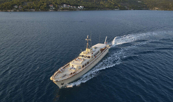 Superb motor yacht for sailing here in Split, Croatia