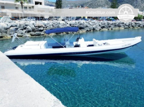 Half  Day on Motor Boat Sailing Experience high-season in Chania, Greece