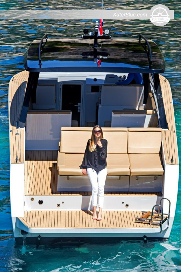 Sail in Pakleni and Hvar islands on first class motorboat in Bol, Croatia