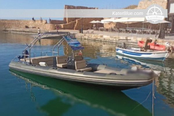 Half-Day on Motor Boat Cruising Experience low-season in Chania, Greece