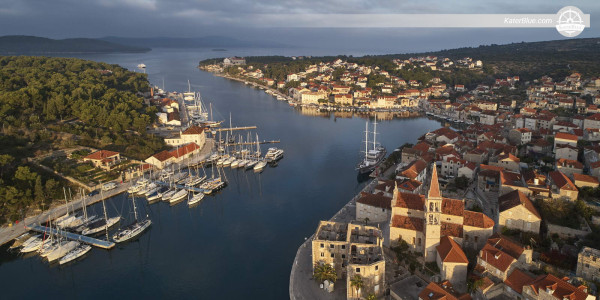 First class luxury yacht for cruising Split Croatia