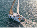 Easy and Performing Sailing of Catamaran for Charter in Athina, Greece