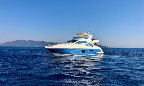 17m motor yacht for blue cruise charter in Bodrum, Turkey