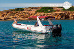 Alegre Paseo en Velero con un Veloz Barco a Motor en Glifada, Grecia