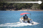 Superior speed boat for rent in Cres, Croatia