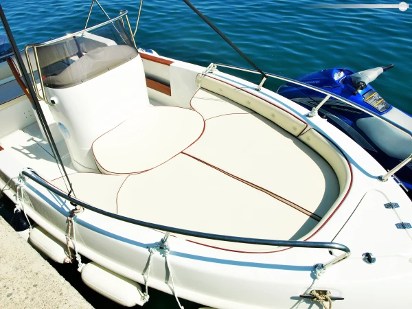 Style, Comfort and Safety Motor Boat Allegra for Cruising Experience in Opatija, Croatia