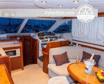 12m long motor boat charter in Alicante, Spain for a half-day of cruising in stunning bays.