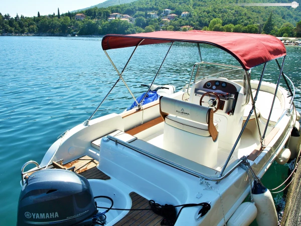 Style, Comfort and Safety Motor Boat Allegra for Cruising Experience in Opatija, Croatia