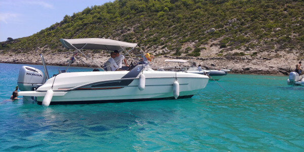 Amazing voyage around Hvar and Pakleni Islands on super yacht in Trogir, Croatia