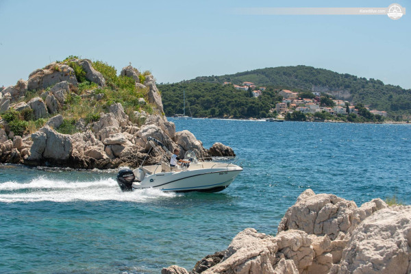 Opportunities to Have Water Adventure with RIB Quicksilver 605 Active Open in Trogir, Croatia