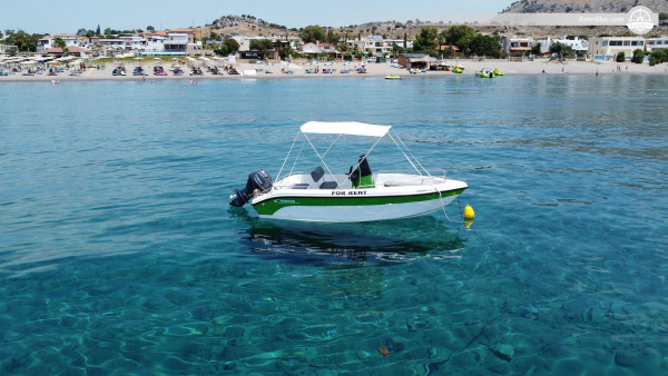 Unforgettable Motorboat Trip with Your Friends or Family-Water Adventure in Rhodes, Greece
