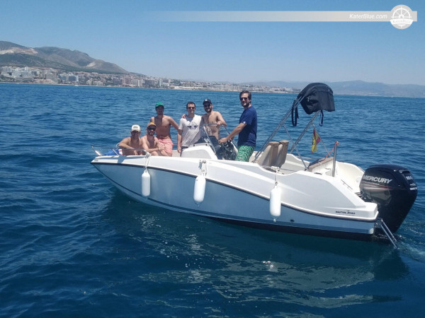 Breathtaking 3 Hour Sailing trip with a perfect Motor boat in Málaga, Spain
