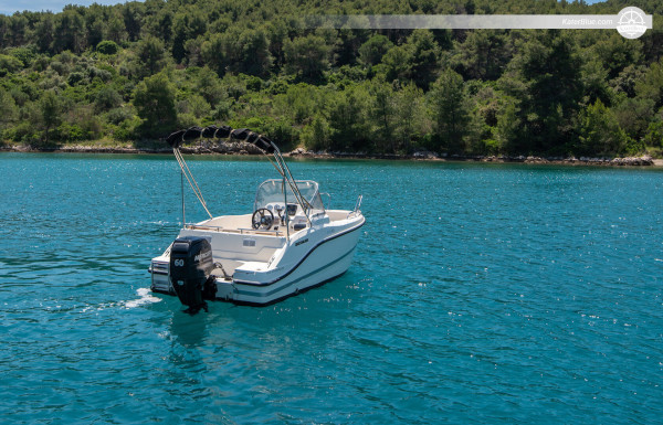 This RIB is Perfect for A Small Family or A Couple Enjoy Water Adventure in Trogir, Croatia