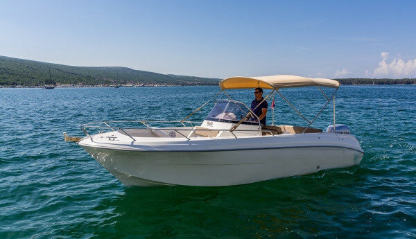 A Modern and Sportive Speedboat for Water Adventure in Krk Istria, Croatia