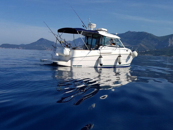 A Fun Trip Fishing Charter with Our Sailing Yacht for Experience in Bar South, Montenegro