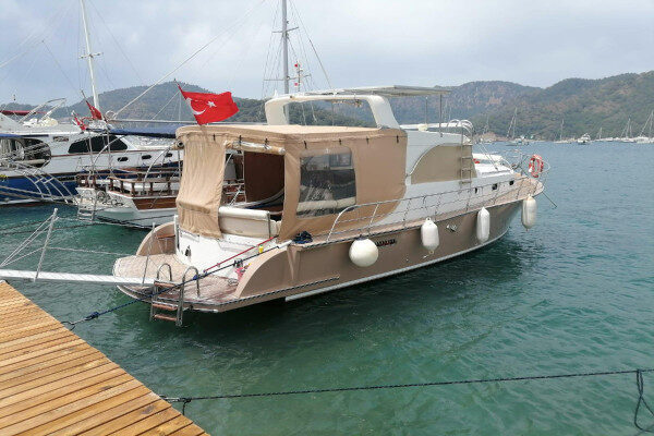 Accommodation tour on 11m long lobster boat Gocek-Turkey