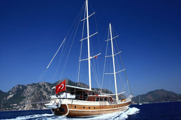 32m long gullet offering Blue cruise Marmaris-Turkey