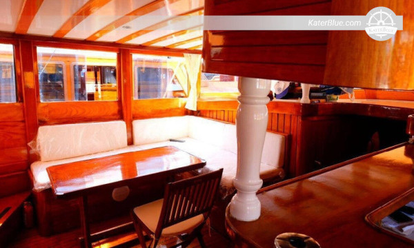 27m gullet provide Blue cruise services Bodrum-Turkey