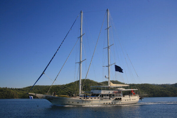Fully air conditioned gullet for Blue cruising requests Bodrum-Turkey