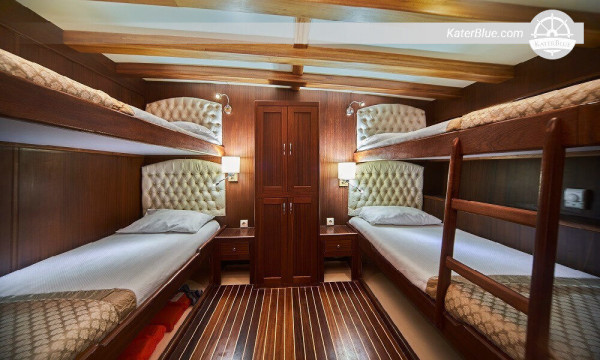 40-metrowy jacht typu gullet oferujący rejsy Blue Cruise dla 36 gości Bodrum-Turcja