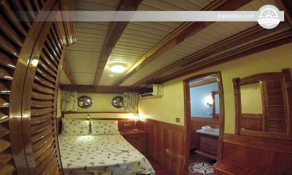 Fully air conditioned 16 cabins gullet for Blue voyage Fethiye-Turkey