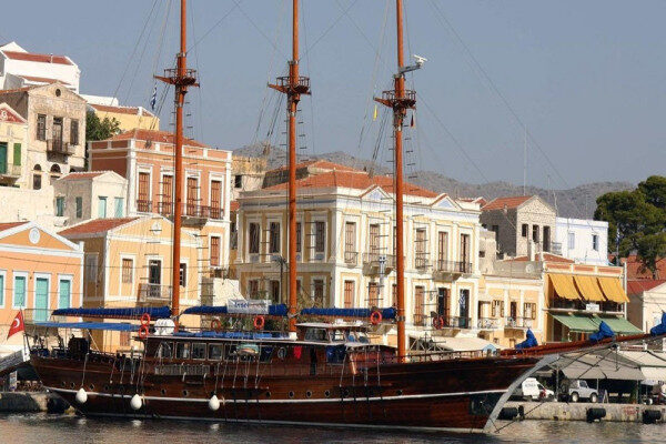 Blue cruise charter including fishing equipment Marmaris-Turkey