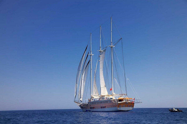 45 Meters long Grand gullet for blue voyage requests Gocek-Turkey