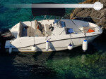 Quick silver boat for fantastic Blue cave tour Kotor-Montenegro