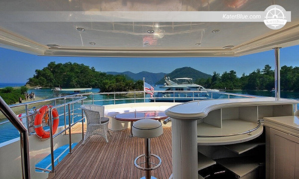 Luksusowy jacht do czarteru w Bodrum, Turcja