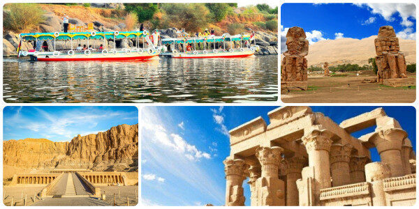 Half-day cruising charters in tranquil serenity of Aswan, Egypt.