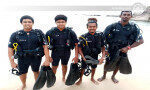 Open Water Diver Course in the clear blue waters of Mount Lavinia-Sri Lanka